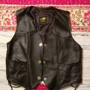 💥LEATHER VEST💥